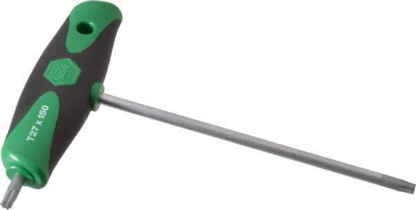 Wiha - T27 Standard Torx Key - T-Handle Cushion Grip - USA Tool & Supply