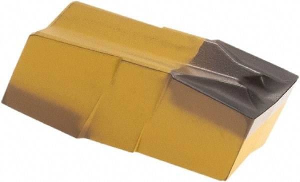 Iscar - 590020GIF Grade IC8250, 5.9mm Cutting Width Carbide Grooving Insert - 13mm Max Depth of Cut, Neutral, 0.2mm Corner Radius, TiCN/Al2O3/TiN Finish - USA Tool & Supply