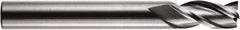 RobbJack - 20mm, 42mm LOC, 20mm Shank Diam, 104mm OAL, 3 Flute, Solid Carbide Square End Mill - Single End, Diamond-Like Carbon (DLC) Finish, Spiral Flute, 35° Helix, Centercutting, Right Hand Cut, Right Hand Flute, Series MA1 - USA Tool & Supply