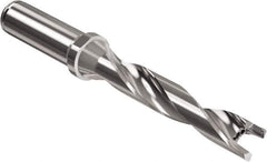 Seco - 15 to 15.99mm Diam, 5xD, 80mm Max Depth, 5/8" Shank Diam, 3.551" Flute, 6.031" OAL, Replaceable Tip Drill - SD405 Toolholder, Series Crownloc Plus - USA Tool & Supply