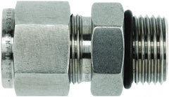 Brennan - 3/8" Tube OD Stainless Steel Compression Tube O-Seal Male Connector - USA Tool & Supply