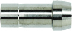 Brennan - 1/2" Tube OD Stainless Steel Compression Tube Port Connector - USA Tool & Supply