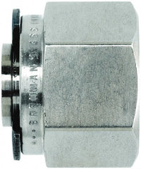 Brennan - 5/8" Tube OD x 5/8 Thread Stainless Steel Compression Tube Plug - USA Tool & Supply