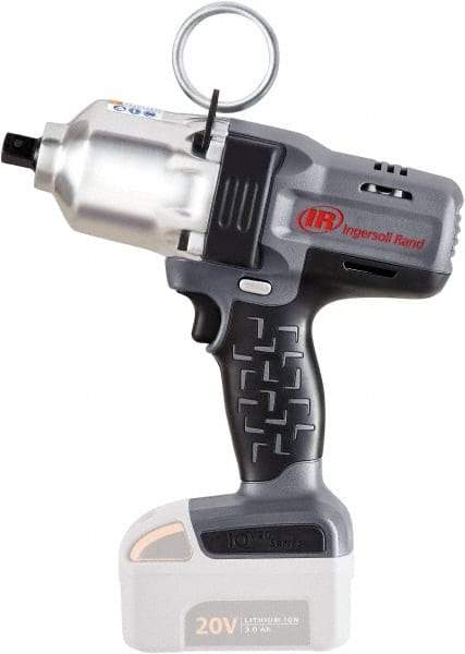 Ingersoll-Rand - 1/2" Drive 20 Volt Pistol Grip Cordless Impact Wrench & Ratchet - 1,900 RPM, 2,300 BPM, 780 Ft/Lb Torque, 2 Lithium-Ion Batteries Not Included - USA Tool & Supply