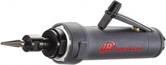 Ingersoll-Rand - 1/4" Collet, Straight Handle, Air Straight Die Grinder - 18,000 RPM, Rear Exhaust, 14 CFM, 1 hp, 90 psi - USA Tool & Supply