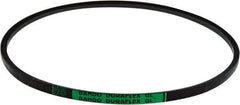 Bando - Section 5L, 21/32" Wide, 32" Outside Length, V-Belt - Rubber Compound, Black, Fractional HP, No. 5L320 - USA Tool & Supply