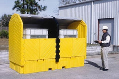 UltraTech - IBC Storage Lockers Type: IBC Pallet Number of Totes: 2 - USA Tool & Supply