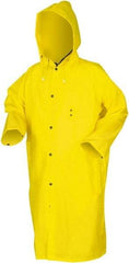 MCR Safety - Size XL, Yellow, Rain Jacket - 2 Pockets - USA Tool & Supply