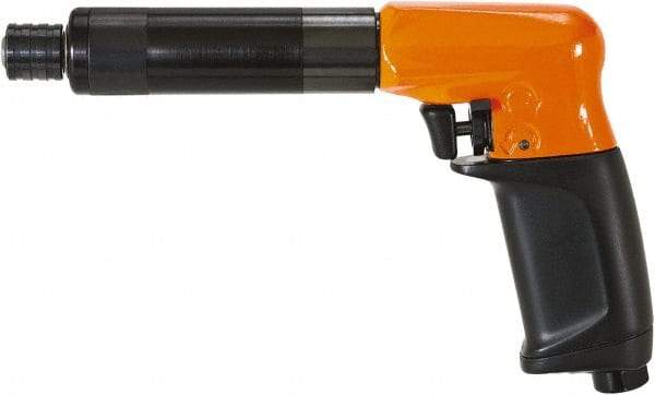 Cleco - 1/4" Bit Holder, 660 RPM, Pistol Grip Handle Air Screwdriver - 15 to 60 In/Lb Torque, 11 CFM - USA Tool & Supply