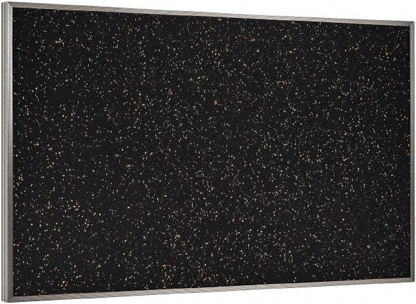 Ghent - 46-1/2" Wide x 36" High Open Cork Bulletin Board - Rubber, Tan Speckled - USA Tool & Supply