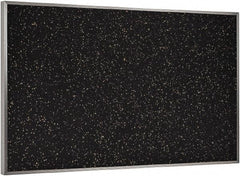 Ghent - 46-1/2" Wide x 36" High Open Cork Bulletin Board - Rubber, Tan Speckled - USA Tool & Supply