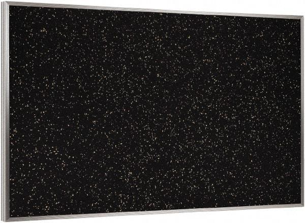 Ghent - 72-1/2" Wide x 48-1/2" High Open Cork Bulletin Board - Rubber, Tan Speckled - USA Tool & Supply