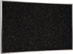 Ghent - 72-1/2" Wide x 48-1/2" High Open Cork Bulletin Board - Rubber, Tan Speckled - USA Tool & Supply