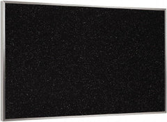 Ghent - 72-1/2" Wide x 48-1/2" High Open Cork Bulletin Board - Rubber, Confetti (Color) - USA Tool & Supply