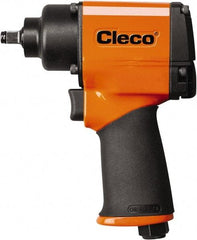 Cleco - 3/8" Drive, 8,000 RPM, 420 Ft/Lb Torque Impact Wrench - Pistol Grip Handle, 1,600 IPM, 27 CFM, 90 psi, 1/4" NPT Inlet - USA Tool & Supply