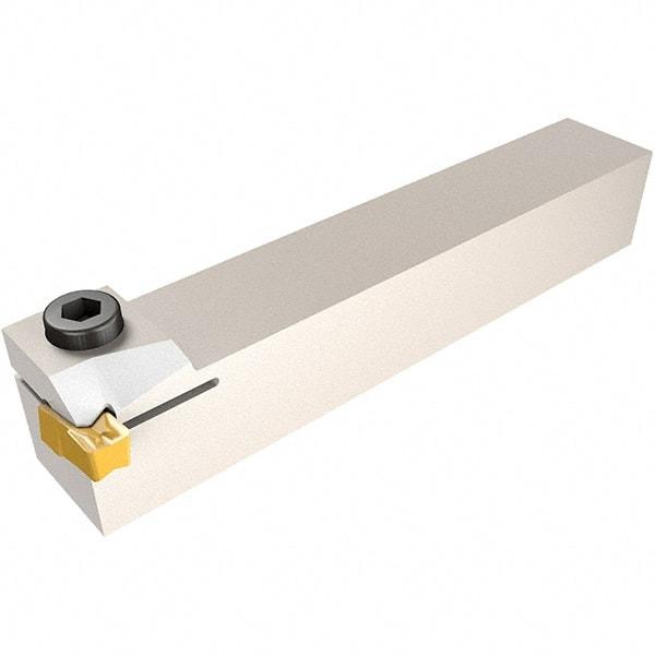 Iscar - GHMP, External, Left Hand, 0.189" Max Depth of Cut, 0.157" Max Groove Width, Indexable Grooving Tool Holder - GI.. Insert Compatibility, 1/2" Shank Height, 1/2" Shank Width, 4-1/2" OAL - USA Tool & Supply