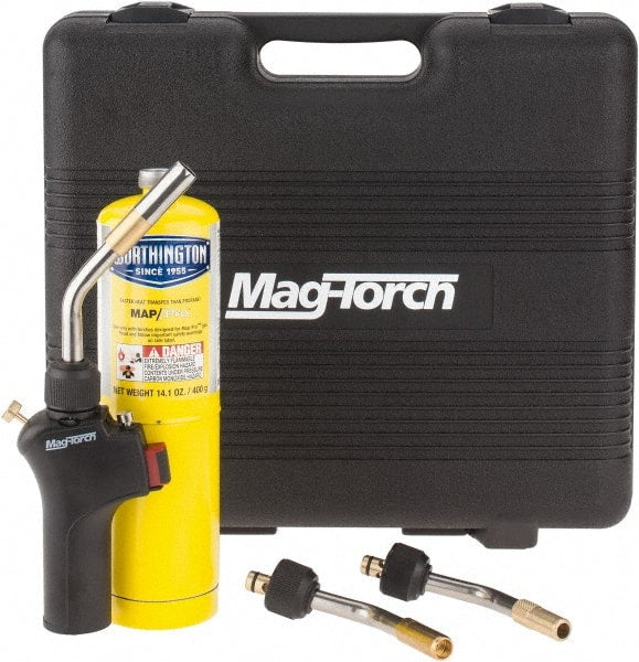 Bernzomatic - 4 Piece, Trigger Start MAPP Torch Kit - USA Tool & Supply