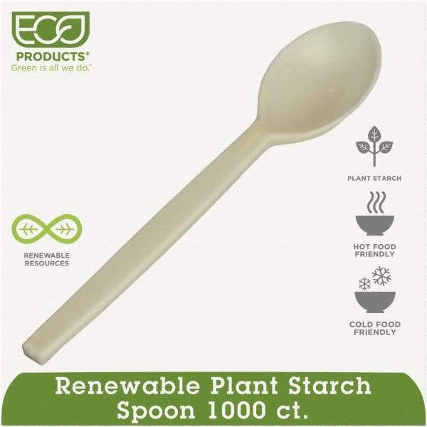 ECO PRODUCTS - Plant Starch Teaspoon - Plant Starch - USA Tool & Supply