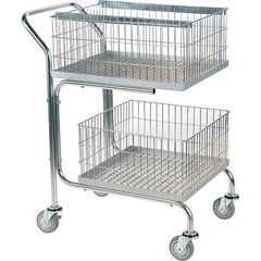 Vestil - 600 Lb Capacity, 18" Wide x 29" Long x 39" High Cart - Steel - USA Tool & Supply