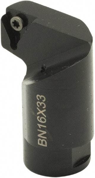 Parlec - TCMT 11 Insert Style, Replaceable Boring Bar Head - 0.6299" Shank Diam, Through Coolant - USA Tool & Supply