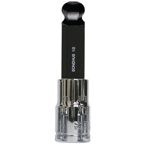 3/8 X2 BALL BIT W/1/2 DR SOCKET - USA Tool & Supply