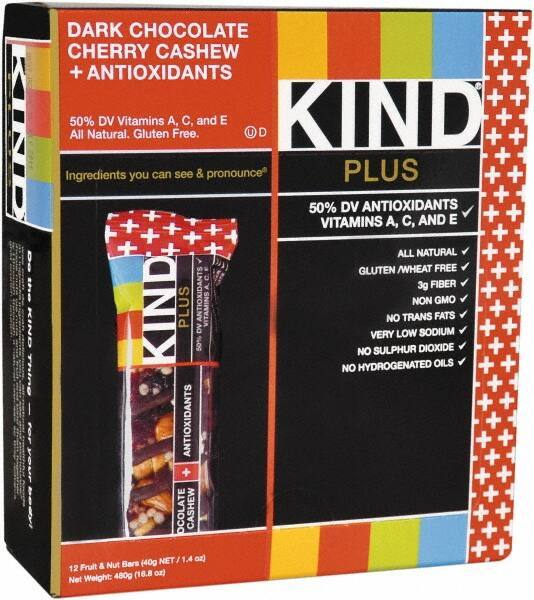 KIND - Nutrition Bar - Dark Chocolate/Cherry/Cashew - USA Tool & Supply