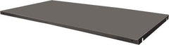 Durham - Gray, Steel, Cabinet Shelf - 33-15/16" Wide x 16-27/32" Deep x 3" High Body - USA Tool & Supply