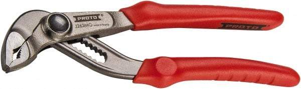 Proto - 7-9/32" OAL, 1-27/64" Max Capacity, 48mm Jaw Length, 12 Position Tongue & Groove Pliers - Slim Head - USA Tool & Supply