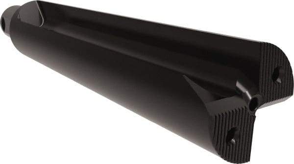 Allied Machine and Engineering - 228mm Max Drill Depth, 4.5xD, 1.8752" Diam, Indexable Insert Drill - 4 Inserts, 40mm Shank Diam, Straight Shank - USA Tool & Supply