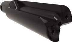 Allied Machine and Engineering - 140mm Max Drill Depth, 2.2xD, 2.2" Diam, Indexable Insert Drill - 4 Inserts, 40mm Shank Diam, Straight Shank - USA Tool & Supply