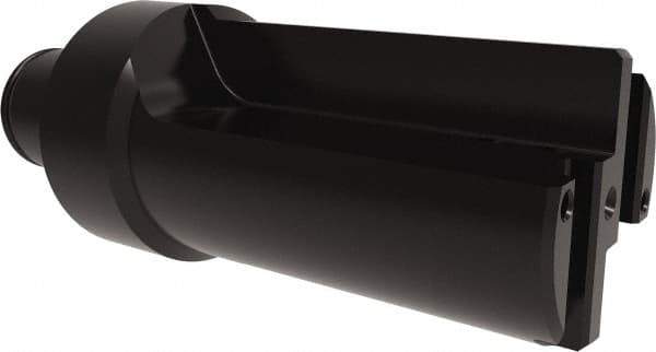 Allied Machine and Engineering - 4-3/4" Max Drill Depth, 2-1/2" Diam, Indexable Insert Drill - 2 Inserts, ABS63 Modular Connection Shank - USA Tool & Supply