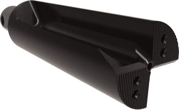 Allied Machine and Engineering - 229mm Max Drill Depth, 2.5xD, 3.4" Diam, Indexable Insert Drill - 8 Inserts, 50mm Shank Diam, Straight Shank - USA Tool & Supply
