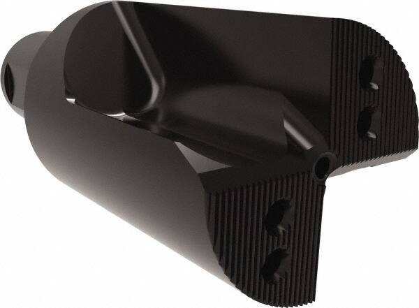 Allied Machine and Engineering - 102mm Max Drill Depth, 1xD, 3.6" Diam, Indexable Insert Drill - 8 Inserts, 50mm Shank Diam, Straight Shank - USA Tool & Supply