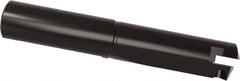 Allied Machine and Engineering - Series B, 1-1/4 to 1-3/4" Diam, 1-1/2" Diam Straight Shank, Straight Flute Spade Drill - 3-1/2" Max Depth, 4-3/32" Body Length, 7" OAL, Short Length, Through Coolant - USA Tool & Supply