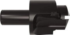 Allied Machine and Engineering - AND10050, MS 33649, SAE AS5202 Standard, 2-1/2-12, 32 Tube Dash Number, 60° Porting Angle, 2.524" Pilot Diam, 1-1/2" Shank Diam, Indexable Spade Blade Insert Porting Tool - 2 Porting Inserts, 6-3/8" Overall Length - USA Tool & Supply
