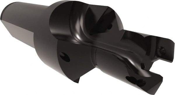 Allied Machine and Engineering - 13 to 14mm Diam, Straight Shank, 19.05mm Body Shank Diam, Combo Chamfer and Countersink Drill - TCMT 110204 Insert, 94.46mm OAL - USA Tool & Supply