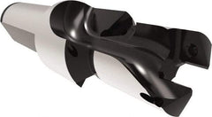 Allied Machine and Engineering - 17 to 17.99mm Diam, Straight Shank, 19.05mm Body Shank Diam, Combo Chamfer and Countersink Drill - TCMT 110204 Insert, 102mm OAL - USA Tool & Supply