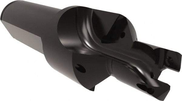 Allied Machine and Engineering - 12 to 13mm Diam, Straight Shank, 19.05mm Body Shank Diam, Combo Chamfer and Countersink Drill - TCMT 110204 Insert, 94.85mm OAL - USA Tool & Supply