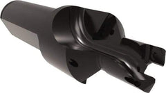 Allied Machine and Engineering - 12 to 13mm Diam, Straight Shank, 19.05mm Body Shank Diam, Combo Chamfer and Countersink Drill - TCMT 110204 Insert, 94.85mm OAL - USA Tool & Supply