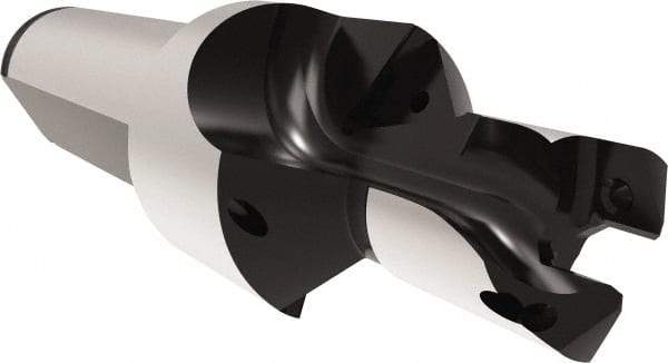 Allied Machine and Engineering - 13 to 13.99mm Diam, Straight Shank, 19.05mm Body Shank Diam, Combo Chamfer and Countersink Drill - TCMT 110204 Insert, 94.46mm OAL - USA Tool & Supply