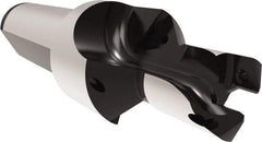 Allied Machine and Engineering - 13 to 13.99mm Diam, Straight Shank, 19.05mm Body Shank Diam, Combo Chamfer and Countersink Drill - TCMT 110204 Insert, 94.46mm OAL - USA Tool & Supply