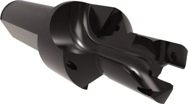 Allied Machine and Engineering - 14 to 15mm Diam, Straight Shank, 19.05mm Body Shank Diam, Combo Chamfer and Countersink Drill - TCMT 110204 Insert, 96.04mm OAL - USA Tool & Supply