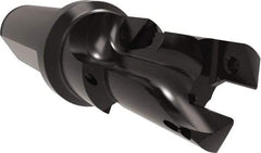 Allied Machine and Engineering - 20 to 22mm Diam, Straight Shank, 25.4mm Body Shank Diam, Combo Chamfer and Countersink Drill - TCMT 110204 Insert, 115.49mm OAL - USA Tool & Supply