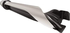 Allied Machine and Engineering - Series 29, 29 to 31.99mm Diam, 32mm Diam Straight Shank with Flange, Straight Flute Spade Drill - 223.9mm Max Depth, 264.1mm Body Length, 324.1mm OAL, Standard Length, Through Coolant - USA Tool & Supply