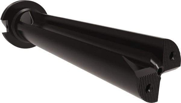 Allied Machine and Engineering - 11-3/4" Max Drill Depth, 4.5xD, 61mm Diam, Indexable Insert Drill - 2 Inserts, CAT50 Taper Shank - USA Tool & Supply