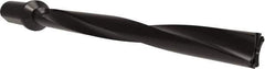 Allied Machine and Engineering - Series APX 38, 10xD, 2" Shank Diam, Drill Body - 19.8438" Drill Body Length to Flange, W3810H Toolholder, 24.9219" OAL, 19.8438" Drill Body Length, Weldon Flat Shank, Through Coolant - USA Tool & Supply