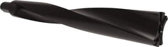 Allied Machine and Engineering - Series APX 76, 8xD, 2" Shank Diam, Drill Body - 27.8438" Drill Body Length to Flange, W7608H Toolholder, 32.3438" OAL, 27.8438" Drill Body Length, Weldon Flat Shank, Through Coolant - USA Tool & Supply
