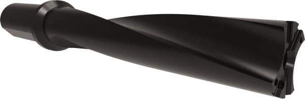 Allied Machine and Engineering - Series APX 51, 5xD, 50mm Shank Diam, Drill Body - 339.6mm Drill Body Length to Flange, W5105H Toolholder, 419.6mm OAL, 339.6mm Drill Body Length, Weldon Flat Shank, Through Coolant - USA Tool & Supply