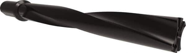Allied Machine and Engineering - Series APX 51, 8xD, 50mm Shank Diam, Drill Body - 510.5mm Drill Body Length to Flange, W5108H Toolholder, 590.5mm OAL, 510.5mm Drill Body Length, Weldon Flat Shank, Through Coolant - USA Tool & Supply