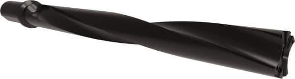 Allied Machine and Engineering - Series APX 51, 10xD, 2" Shank Diam, Drill Body - 24.5938" Drill Body Length to Flange, W5110H Toolholder, 29.0938" OAL, 24.5938" Drill Body Length, Weldon Flat Shank, Through Coolant - USA Tool & Supply